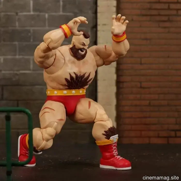 Jada Toys is set to release an action figure of Zangief from Ultra Street Fighter II: The Final Challengers.