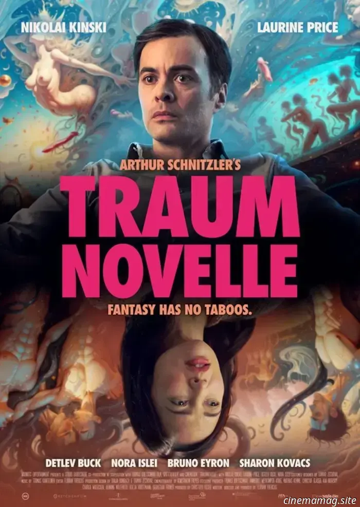 The erotic thriller Traumnovelle has revealed its trailer, poster, and images.