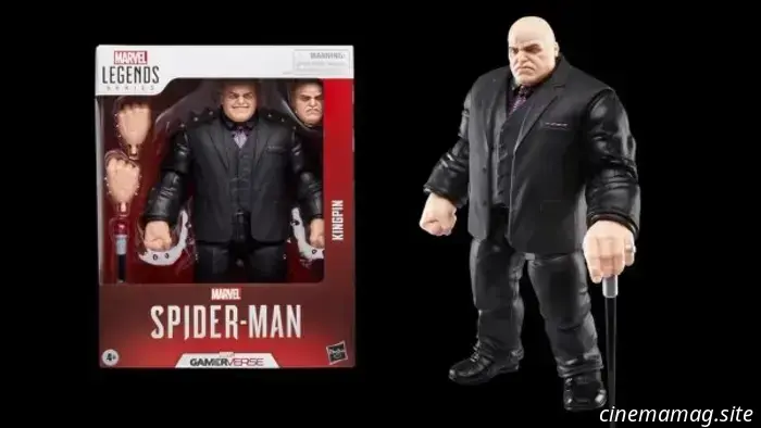 Hasbro has revealed the Gamerverse Kingpin action figure from the Marvel Legends Series.