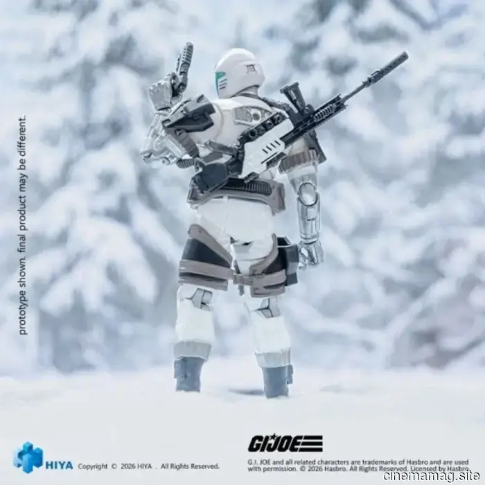Arctic B.A.T. se une a la colección de figuras de acción G.I. Joe Exquisite Mini Series de Hiya Toys.