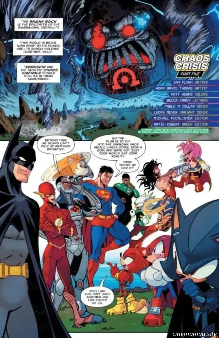 DC x Sonic the Hedgehog #5 - Comic Book Teaser