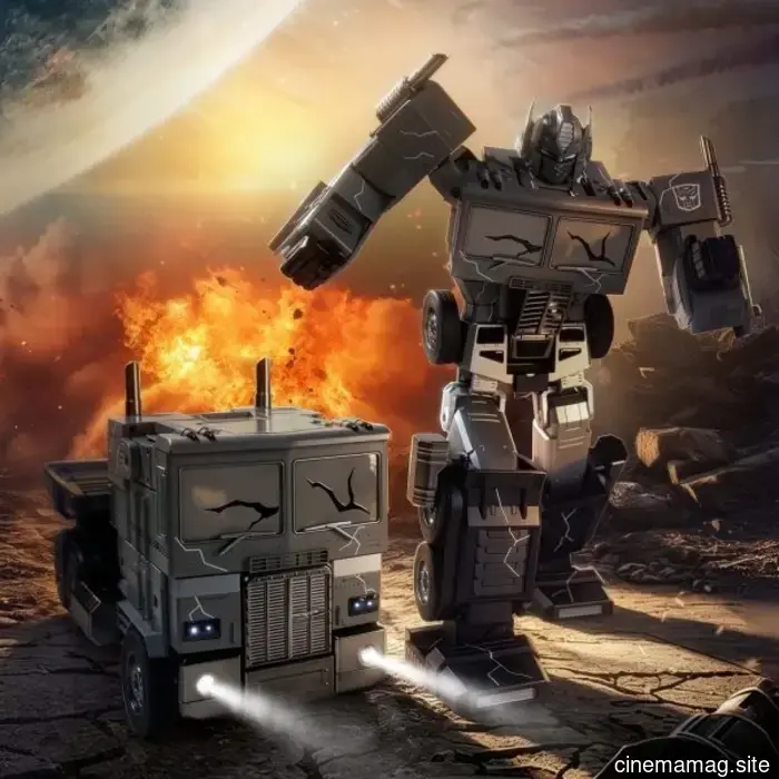 Robosen lancia il robot auto-convertibile Optimus Prime, Leader Caduto di Transformers: Il Film