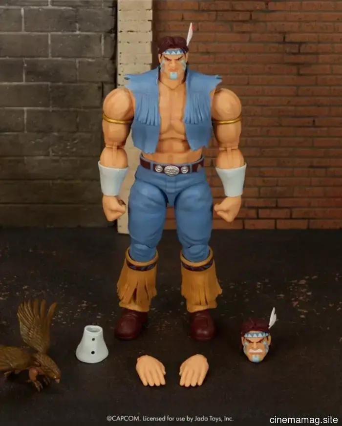 T. Hawk si unisce alla lotta con l'action figure di Ultra Street Fighter II di Jada Toys