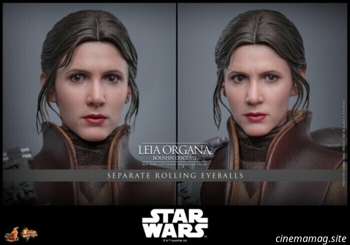 Leia Organa (travestimento da Boushh) — figura in scala 1/6 di Star Wars svelata da Hot Toys