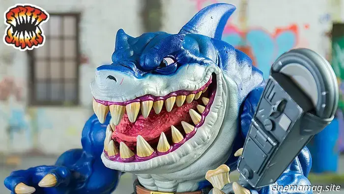 Ripster introduces the collectible figure line of Mondo's Street Sharks.