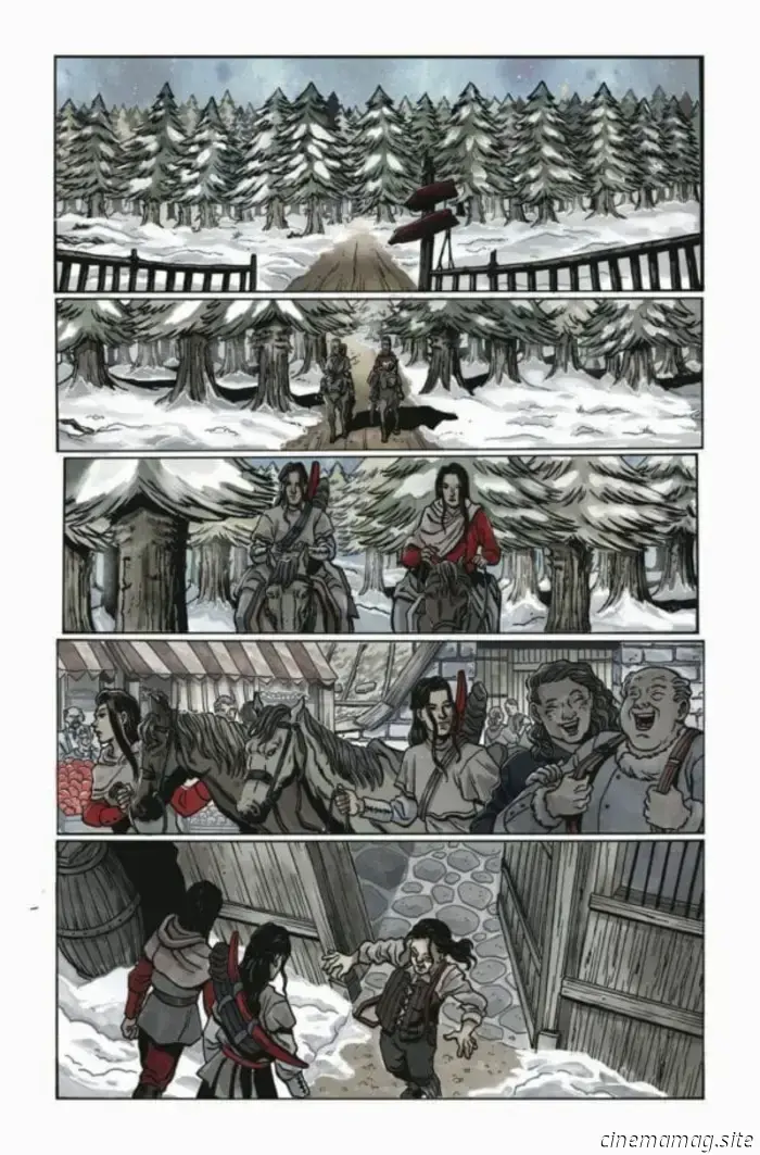 Take an initial look at the Red Sonja New Year’s Special 2025.