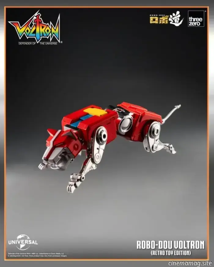 Threezero embraces nostalgia with the Voltron: Defender of the Universe Robo-Dou collectible figure.