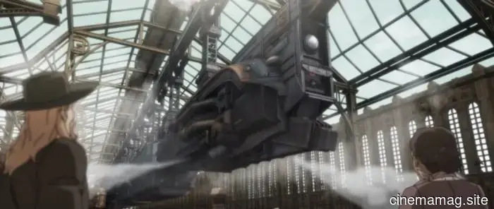 Netflix svela la serie anime Steampunk Western Bass X Machina con trailer e immagini