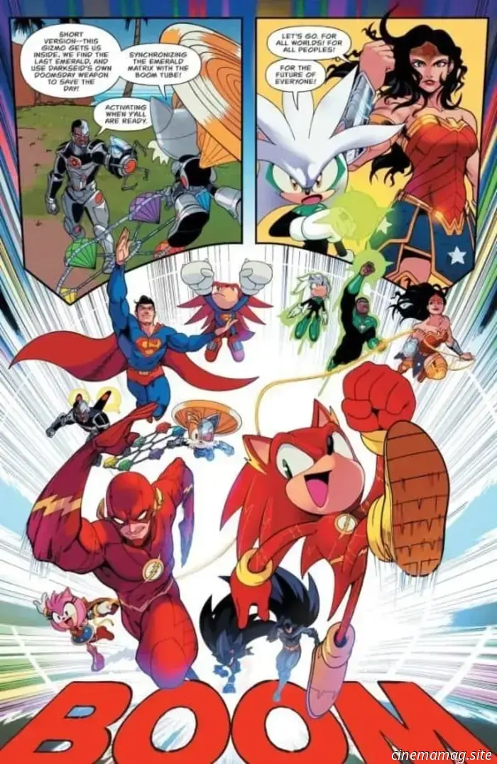 DC x Sonic the Hedgehog #5 - Comic Book Teaser