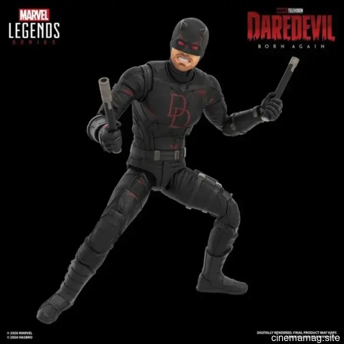 Hasbro has revealed the Daredevil: Born Again Marvel Legends Series 2-pack featuring Daredevil and Jessica Jones.
