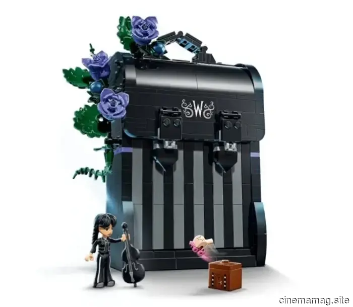 LEGO reveals new Wednesday Backpack and Nevermore Academy sets.