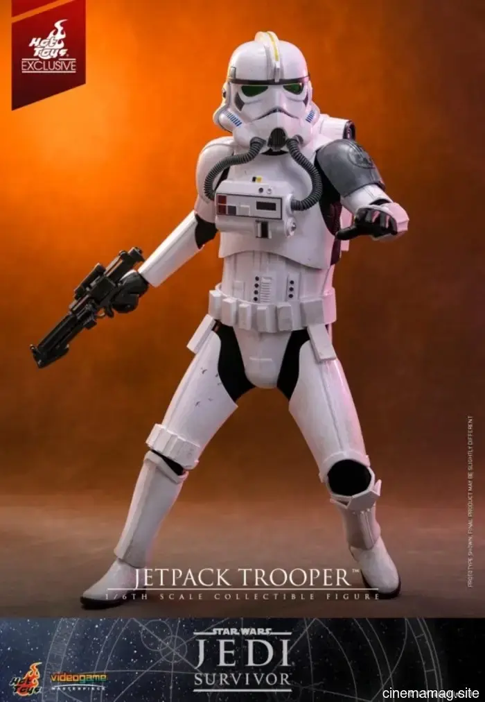Star Wars Jedi: Survivor figura del Jetpack Trooper svelata da Hot Toys