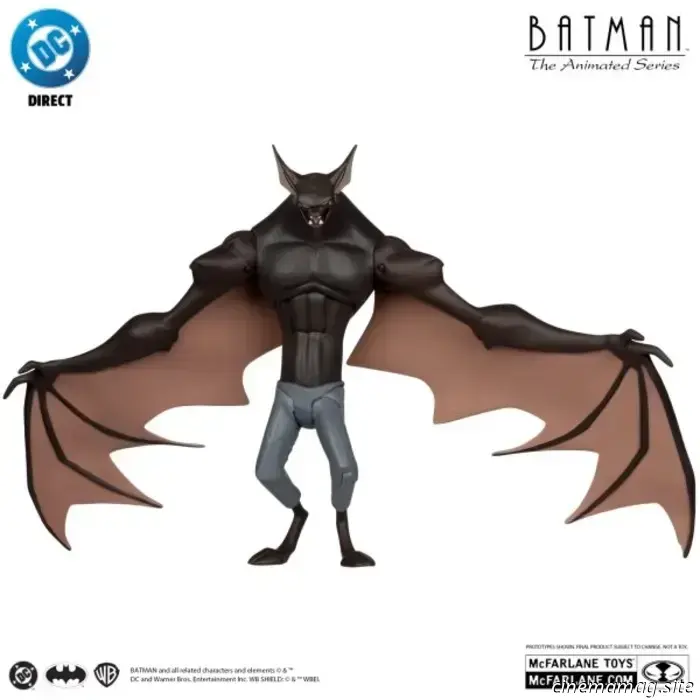 McFarlane Toys reveals new DC Direct figures of Batgirl, Blackfire, Man-Bat, and Red Tornado.