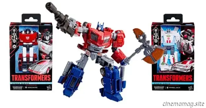 Nuevas figuras de la serie Transformers Studio inspiradas en videojuegos lanzadas por Hasbro