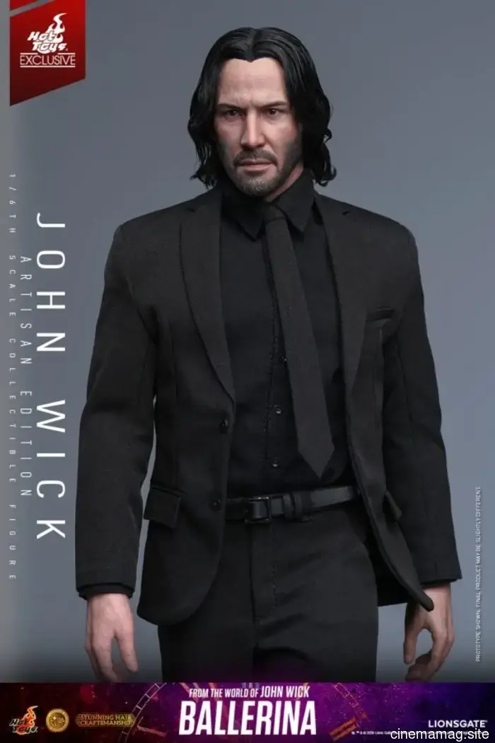 Hot Toys представляет фигурку Джона Уика в Арт-издании из фильма "Балерина"