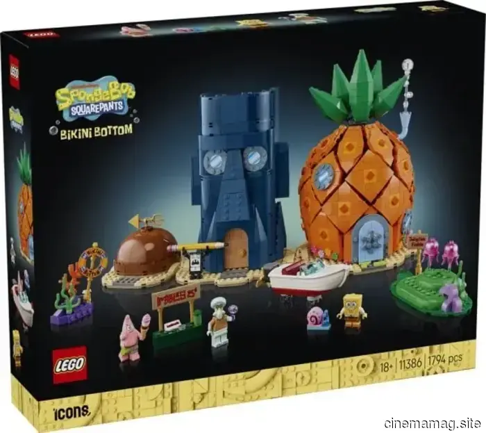 LEGO revela el set de Bikini Bottom de SpongeBob SquarePants y la figura de BrickHeadz