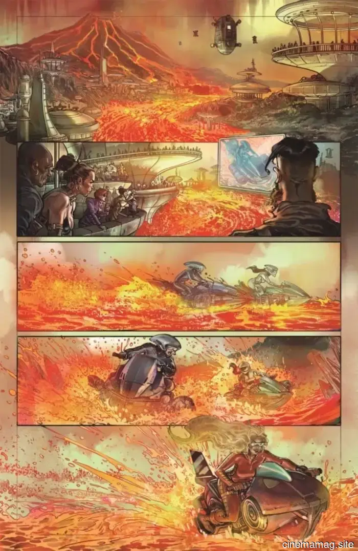 Dai un primo sguardo a Red Sonja / Barbarella #1 con un'anteprima esclusiva.
