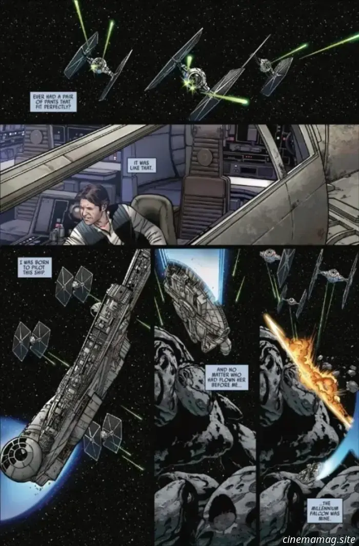 Anteprima del fumetto – Star Wars: Han Solo – La caccia al Falcon #5