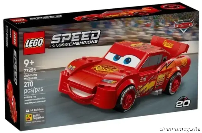 Rayo McQueen se incorpora a la línea Speed Champions de LEGO con un set conmemorativo del 20.º aniversario de Cars.