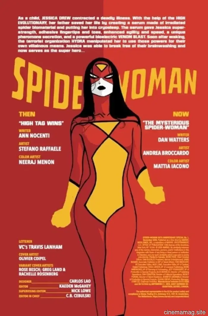 Comic Book Sneak Peek – Spider-Woman 50th Anniversary Special #1