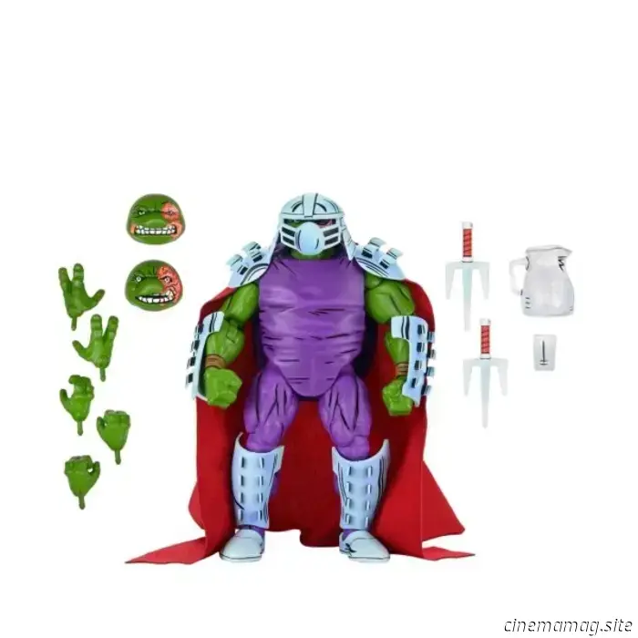 NECA svela le action figure delle Tartarughe Ninja: Raphael nei panni di Shredder, Donatello cyborg e Nobody.