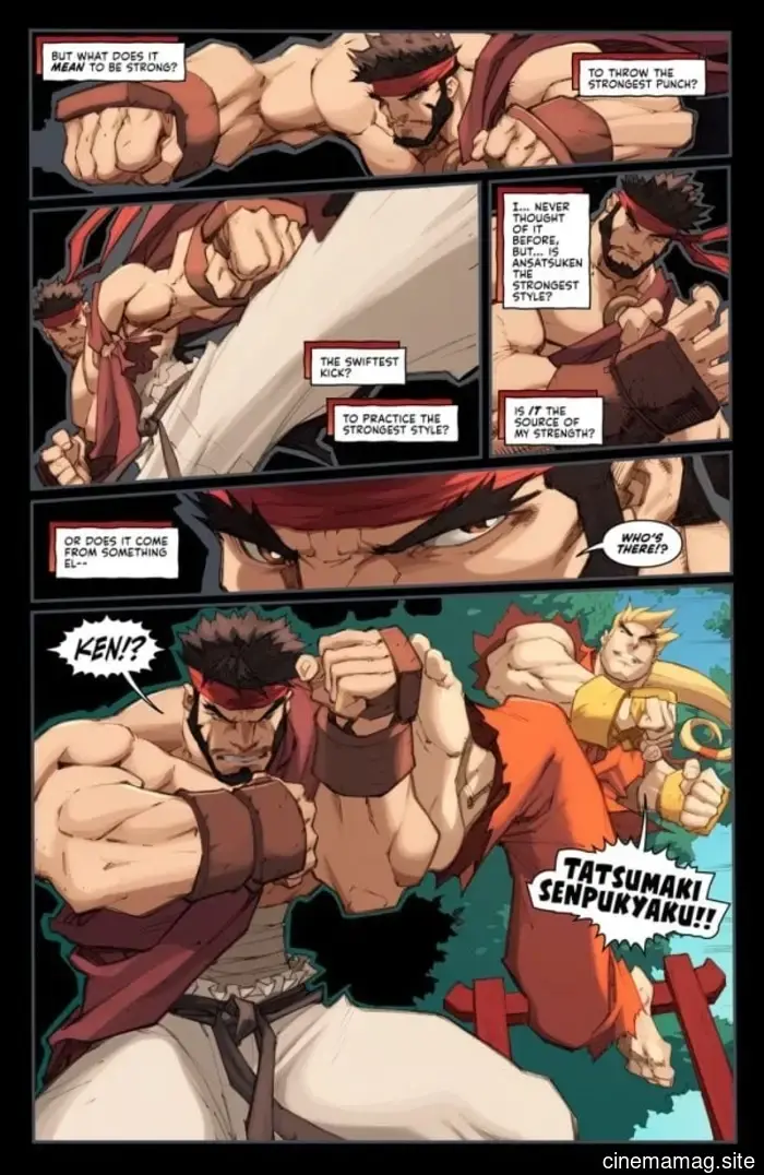 Free Comic Book Day Sneak Peek – Street Fighter Forever #0
