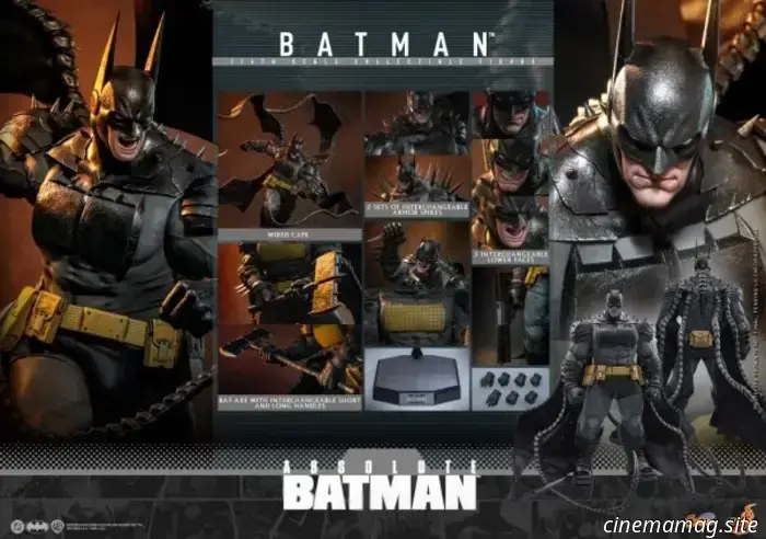 Hot Toys lancia la figura Absolute Batman in scala 1/6
