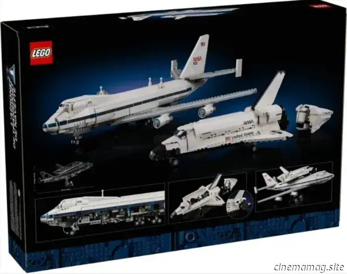 LEGO Icons Shuttle Carrier Aircraft is set to be released this month.