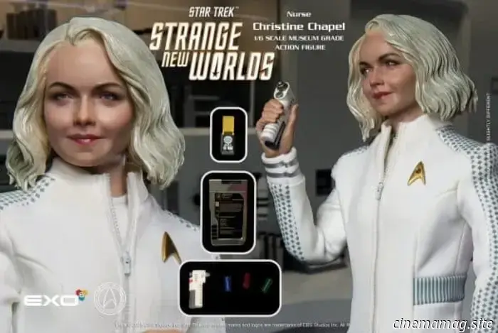 Медсестра Кристины Чапел входит в коллекцию масштабных фигурок Star Trek: Strange New Worlds от EXO-6.