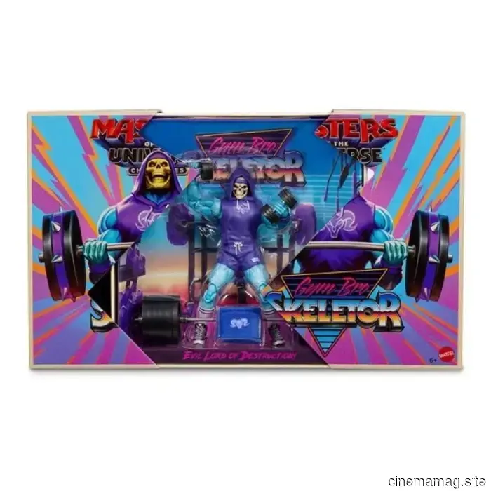 Mattel has announced the action figure of Skeletor as a Gym Bro from the Masters of the Universe line.