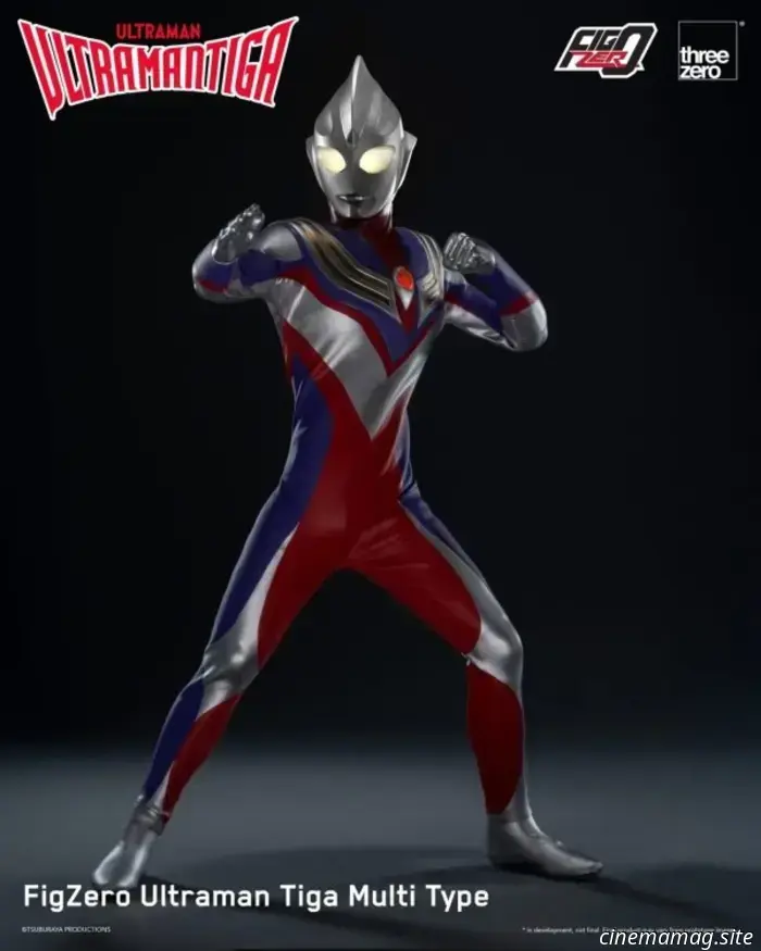 Threezero has revealed the sixth scale figure of Ultraman Tiga Multi Type from the FigZero Series.