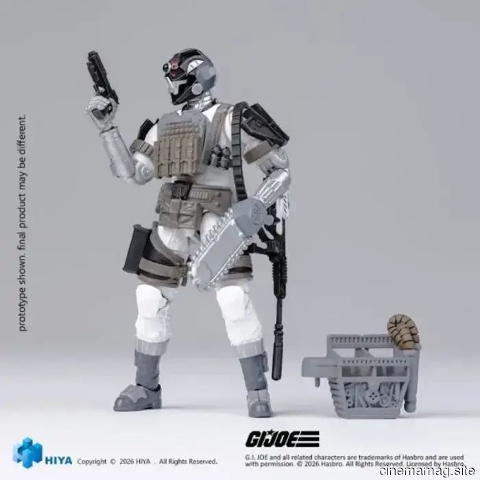 Арктический B.A.T. присоединяется к коллекции фигурок действия G.I. Joe Exquisite Mini Series от Hiya Toys