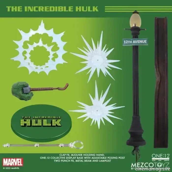 Mezco Toyz presenta l'action figure di L'Incredibile Hulk della linea One:12 Collective.