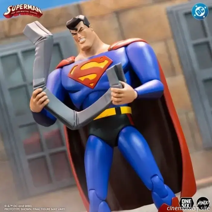 Mondo svela l'action figure in scala 1/6 di Superman: The Animated Series