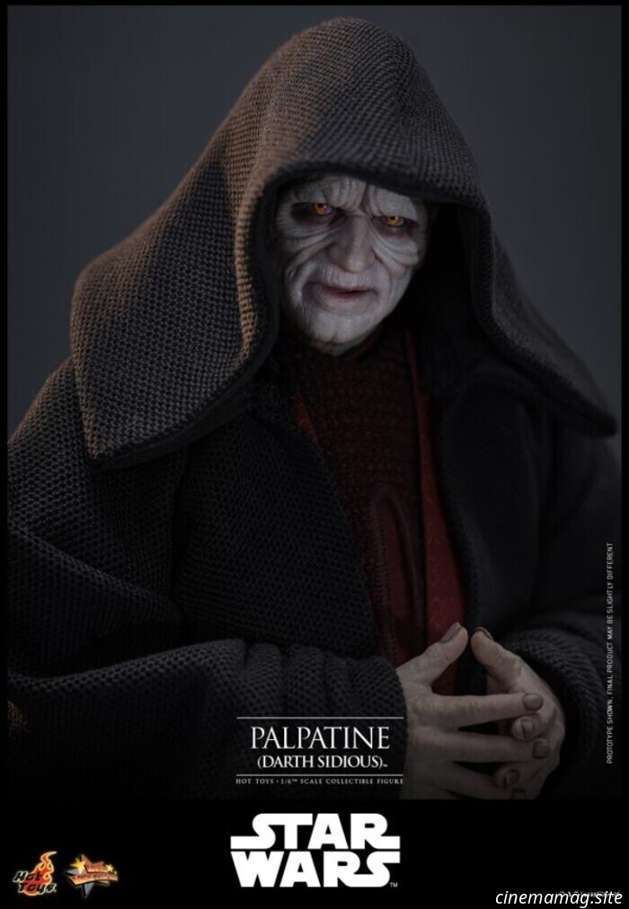Reveal the Dark Side with Hot Toys' sixth scale figure of Palpatine (Darth Sidious) from Star Wars: Revenge of the Sith.