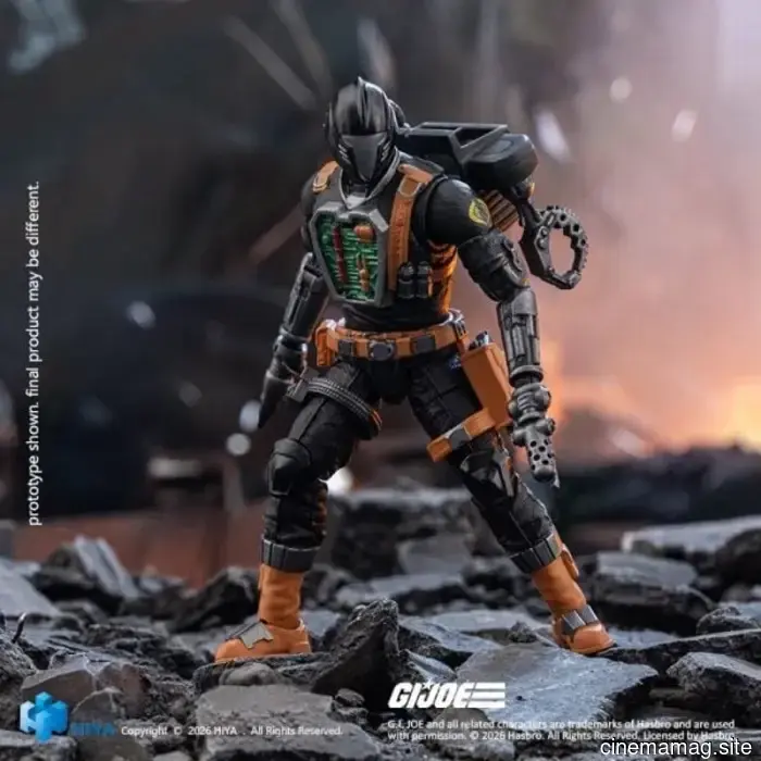 Фигурки Cobra B.A.T. и Python Patrol Crimson Guard поступают в серию Exquisite Mini от Hiya Toys по G.I. Joe