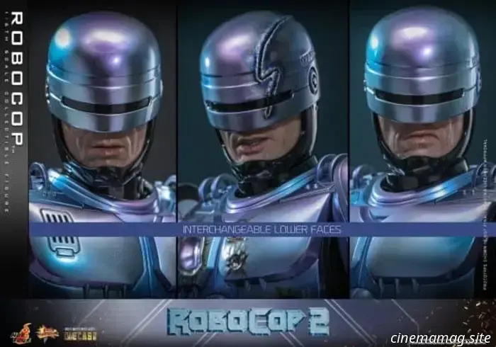 Hot Toys presenta las figuras a escala 1/6 de RoboCop y RoboCain de RoboCop 2