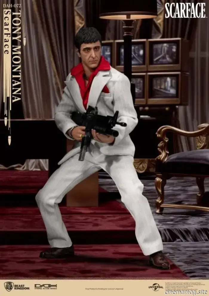 Beast Kingdom has revealed the Dynamic Action Heroes figure of Scarface's Tony Montana.