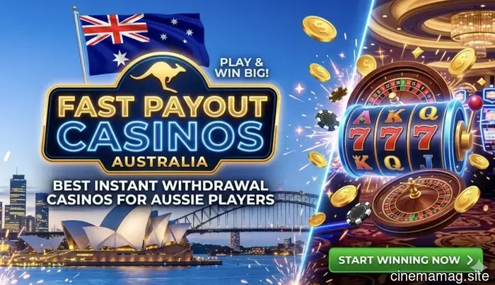 Fast Payout Casinos Australia 2026: Over 50 Casinos Reviewed - Most Were Unsatisfactory, But These 5 Offer Instant Withdrawals