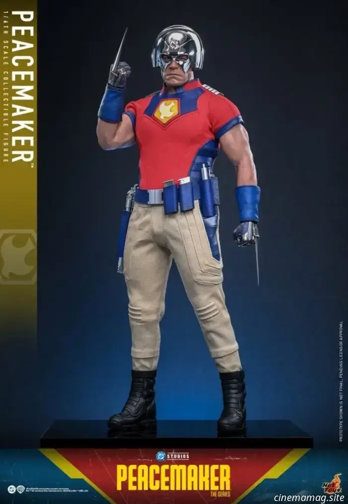 El Peacemaker de John Cena recibe una nueva figura de Hot Toys para la segunda temporada.