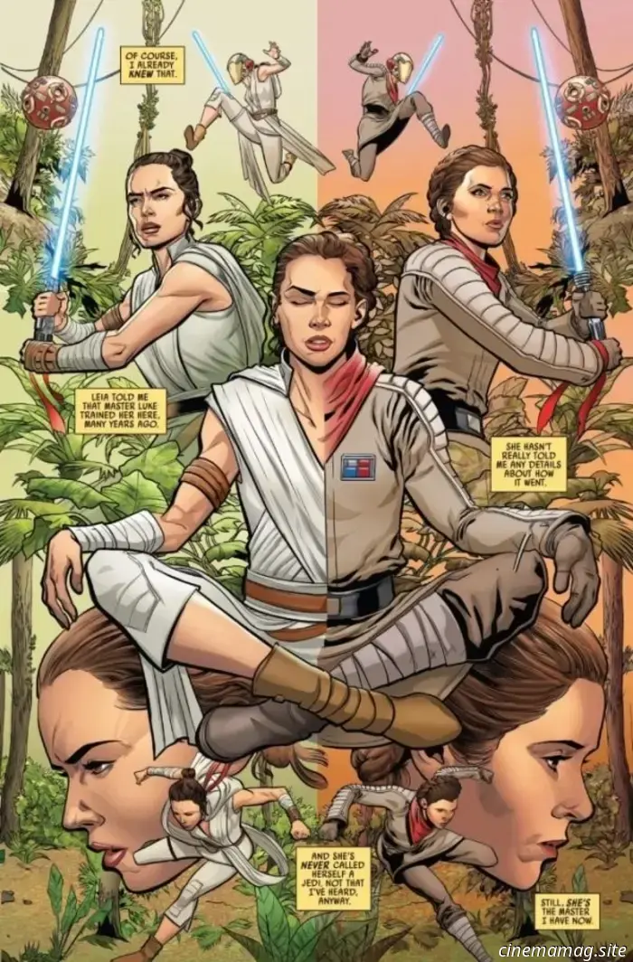 Star Wars: El ascenso de Skywalker Adaptación #1-Avance del Cómic