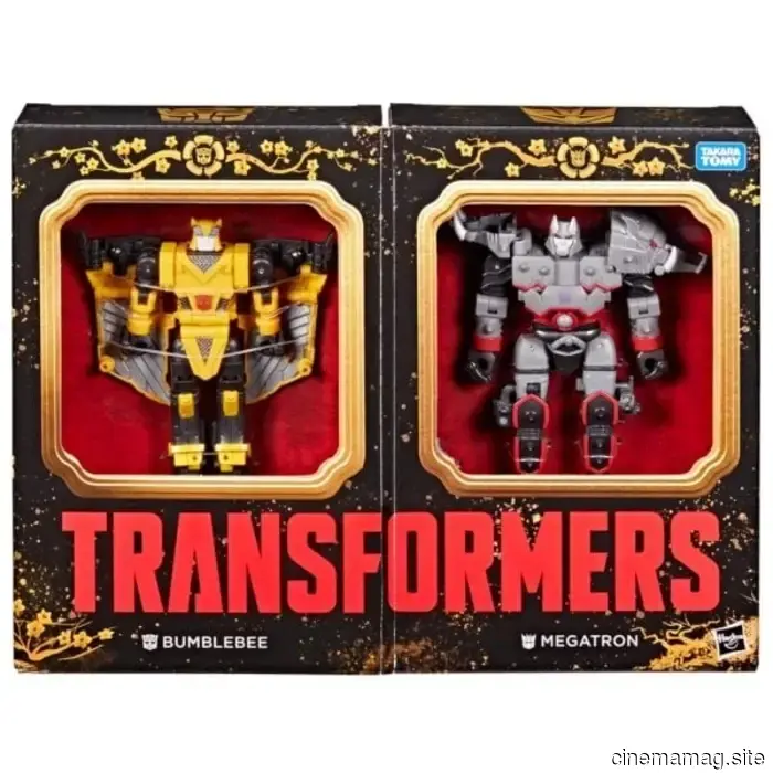 Il set di action figure Transformers Timelines dà un tocco dell'era dei samurai a Bumblebee e Megatron.