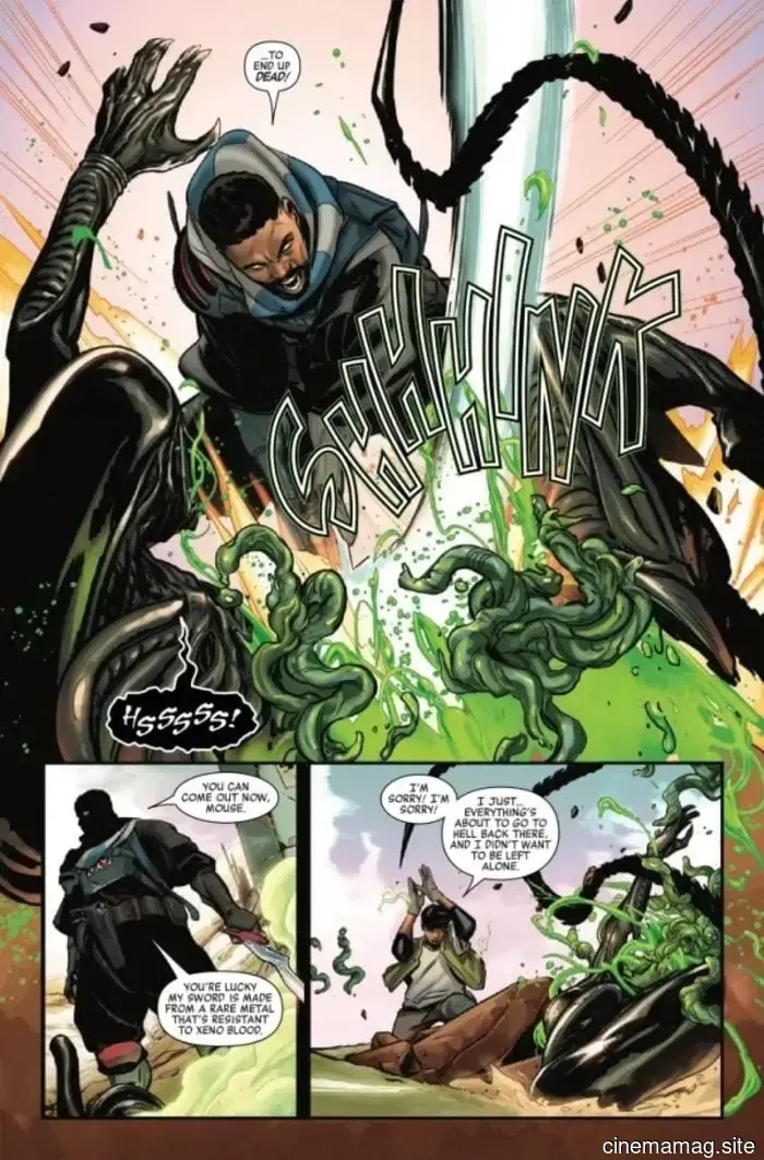 Vista previa del cómic – Alien: Rey Asesino #2
