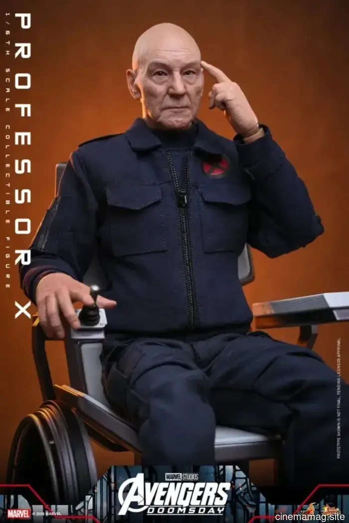 Professor X is now part of Hot Toys' sixth scale figure collection based on Avengers: Doomsday.