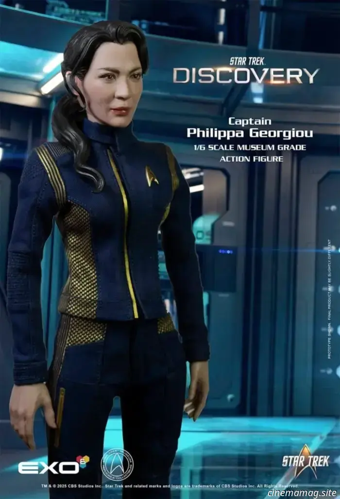 EXO-6 incorpora a la capitana Philippa Georgiou a su colección de figuras de acción a escala 1/6 de Star Trek.