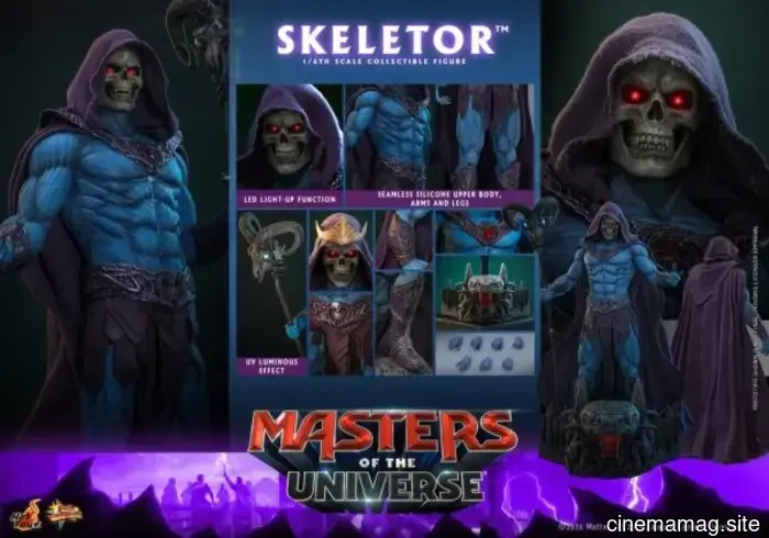 Hot Toys reveals sixth scale figures of He-Man and Skeletor from Masters of the Universe.