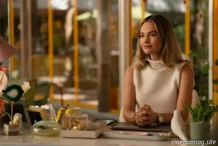 Lily James interpreta la fondatrice di Bumble, Whitney Wolfe, nel trailer di Swiped