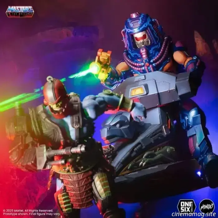 Mondo presenta la figura in edizione limitata in scala sesta di Man-E-Faces dei Masters of the Universe