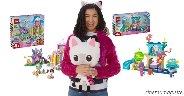 LEGO presenta los sets vinculados de Gabby's Dollhouse: The Movie