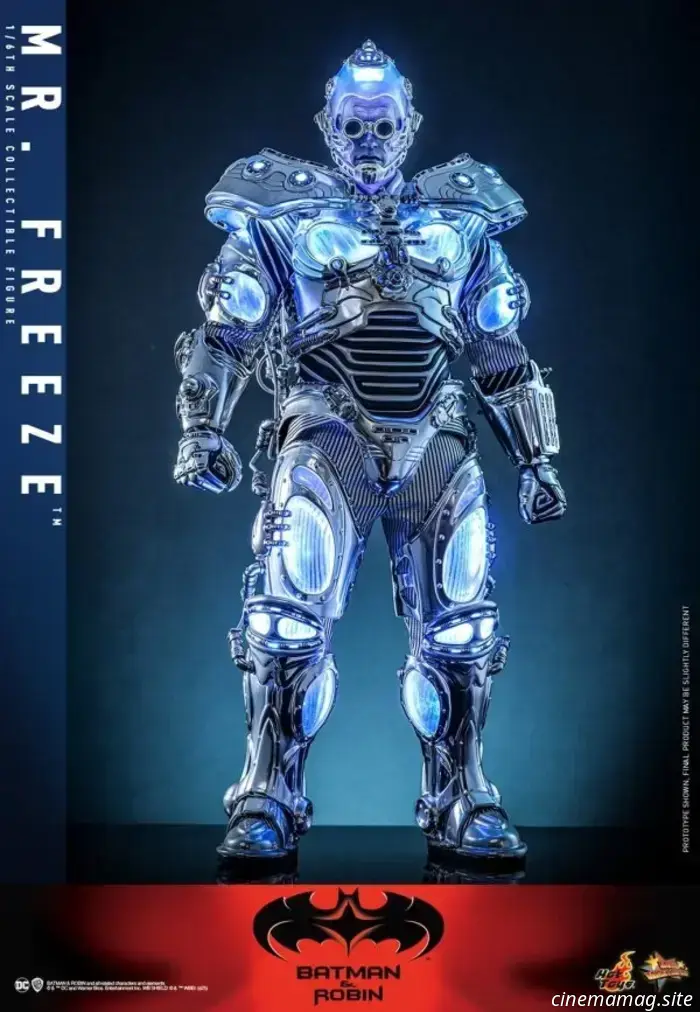 Arnold Schwarzenegger's Mr. Freeze is now part of Hot Toys' sixth scale figure collection for Batman & Robin.